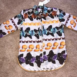 Paul smith Graphic floral blouse